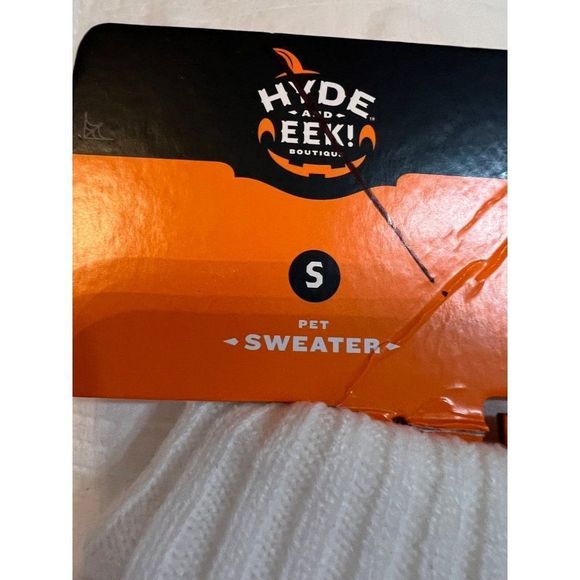 Hyde & Eek Small Halloween Pet Dog Sweater New With Tags‎ - Picture 2 of 3